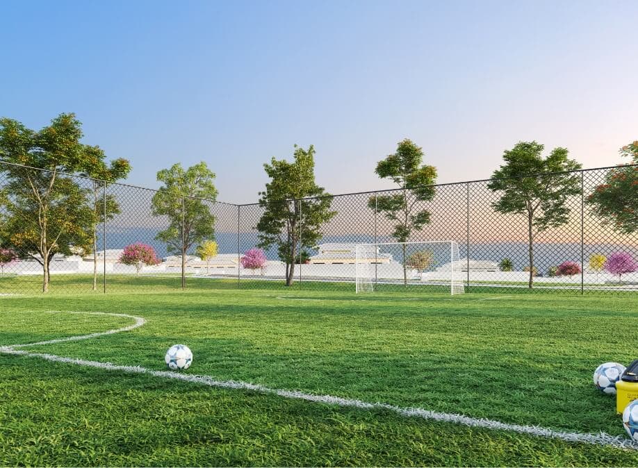 Mini campo de futebol